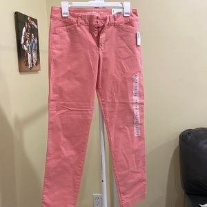 Brand New Old Navy Pink Pixie Pants Sz 4